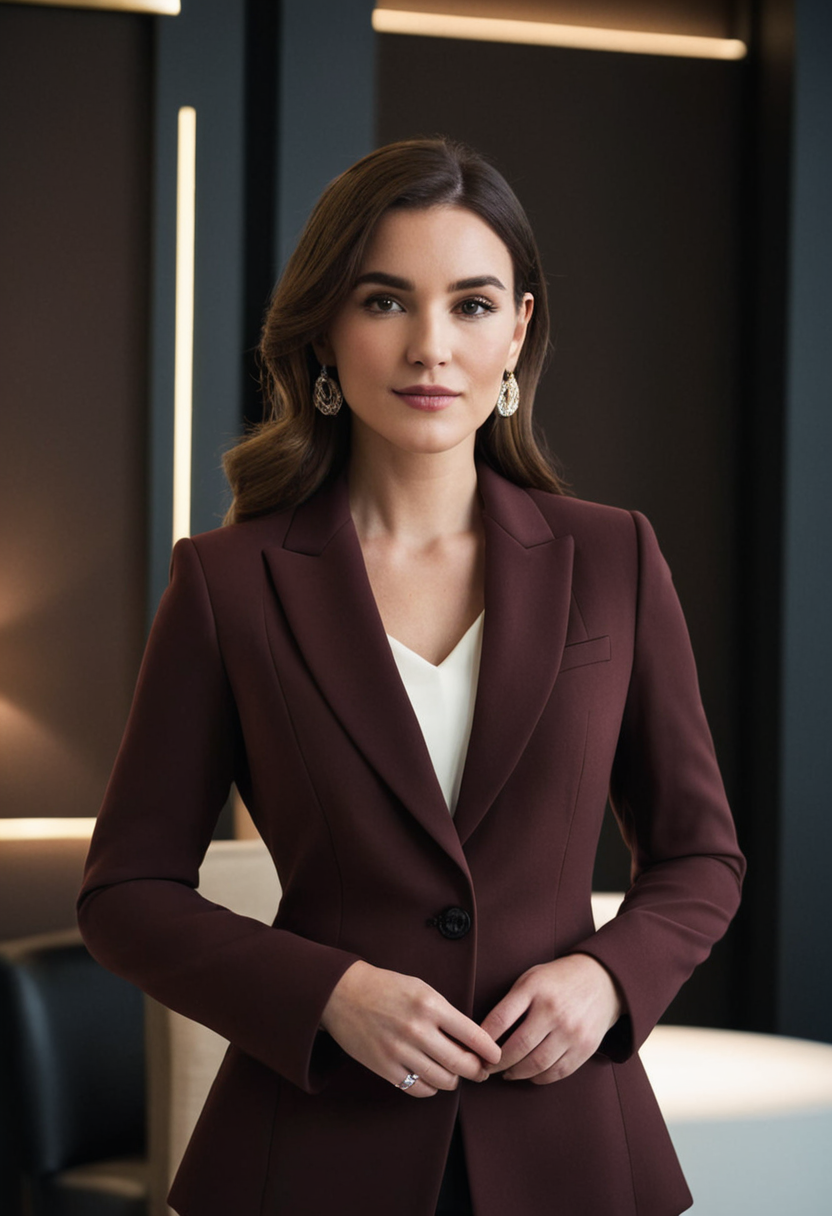 Luxe Tailored Blazer & Skirt Set – Power Chic Edition