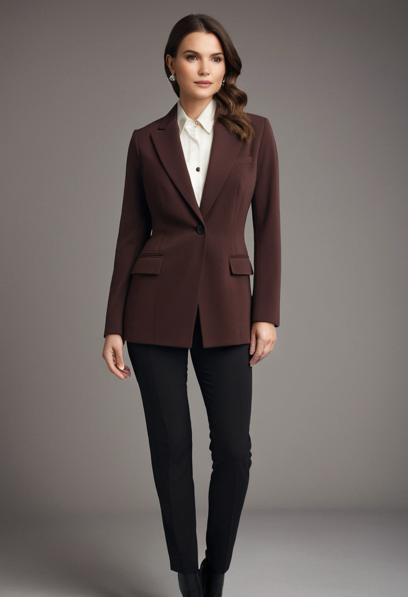 Luxe Tailored Blazer & Skirt Set – Power Chic Edition